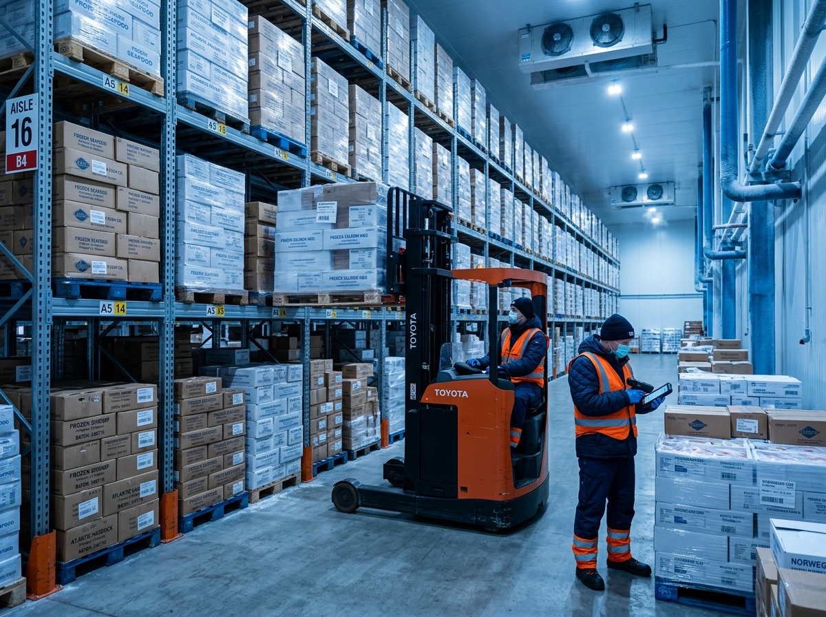FreshFreeze ISO certified cold storage facility